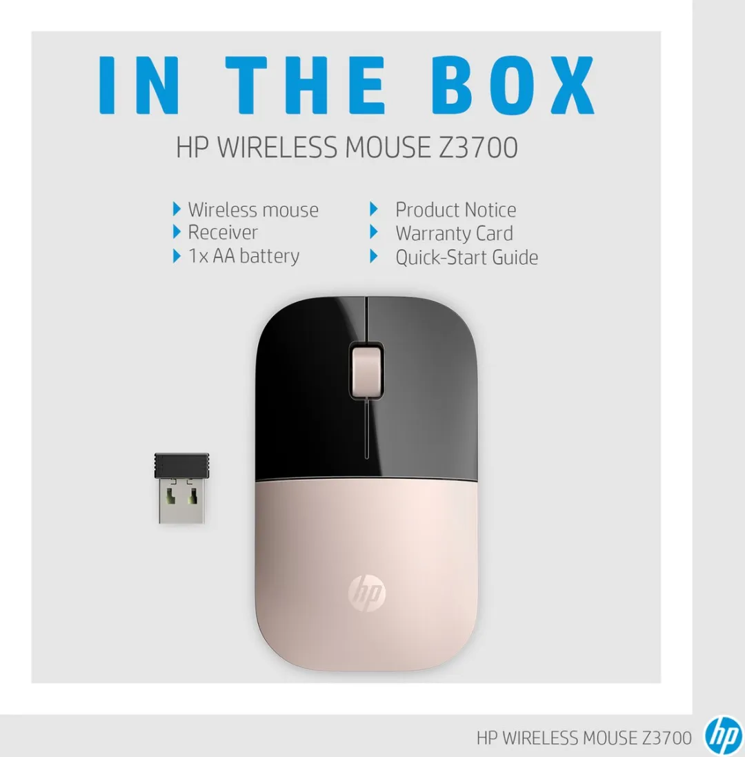 HP Z3700 Draadloze Muis - Blauw