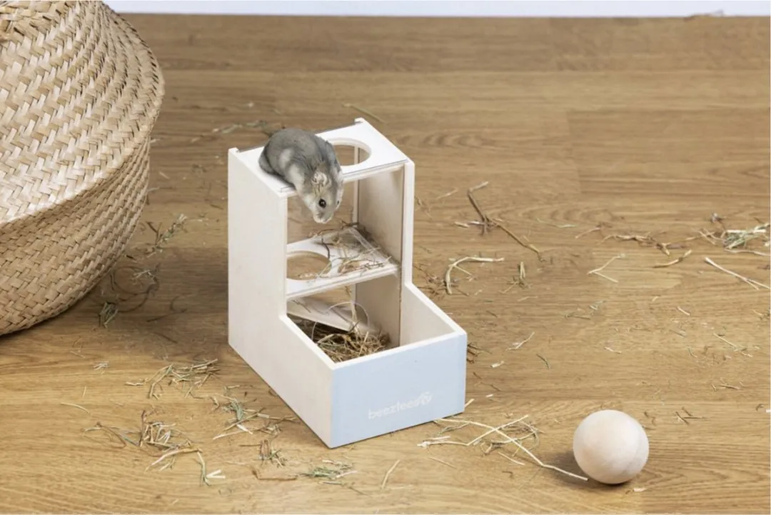Beeztees Speelhuis Rexy Speelgoed 15x10x14cm - Mintgroen