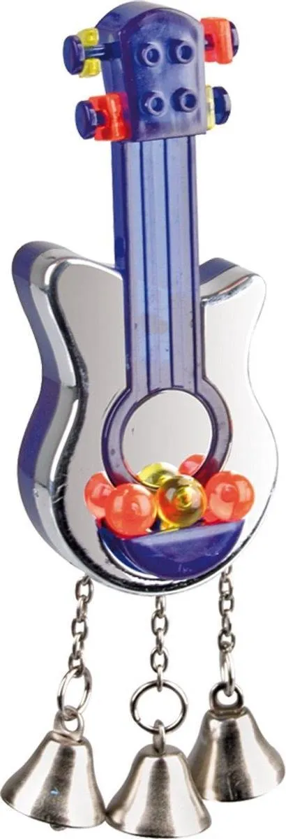 Flamingo Vogelspeelgoed Muziek - 13x4x4cm - Multicolor - afbeelding 6 van 6