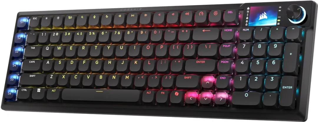 Corsair Vanguard Air 99 CH-91HA01B-NA Draadloos Gamingtoetsenbord - OPX Optisch - Zwart