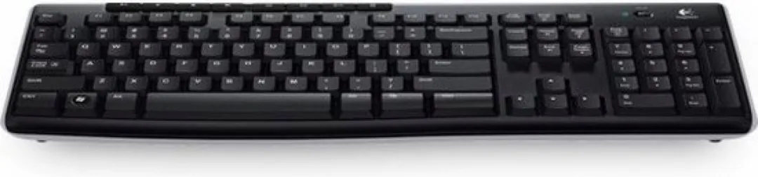 Logitech K270 Draadloos Toetsenbord - Zwitserse Layout - Zwart