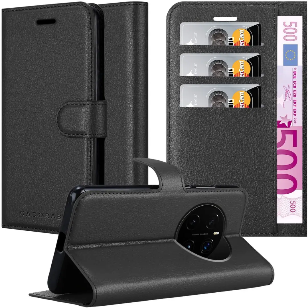 Cadorabo Hoesje geschikt voor Honor Magic 7 Lite in PHANTOM ZWART