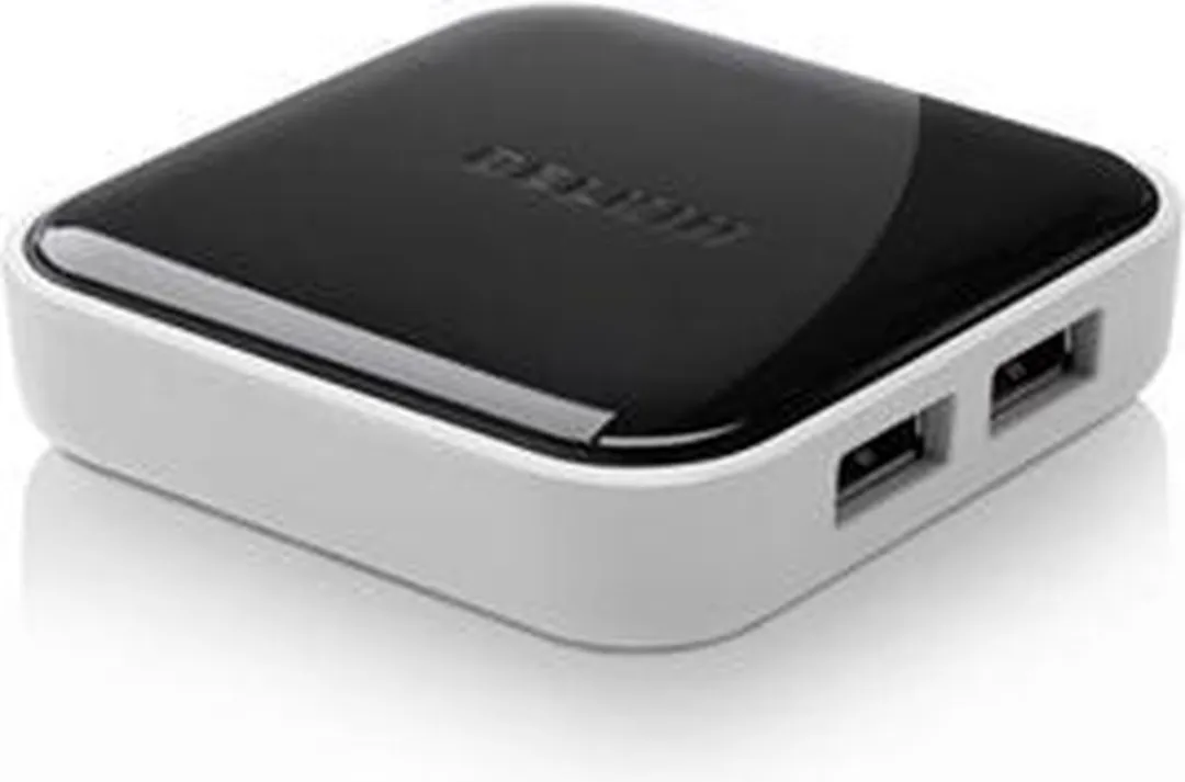 Belkin F4U020VF Square Hub 4 Poorten