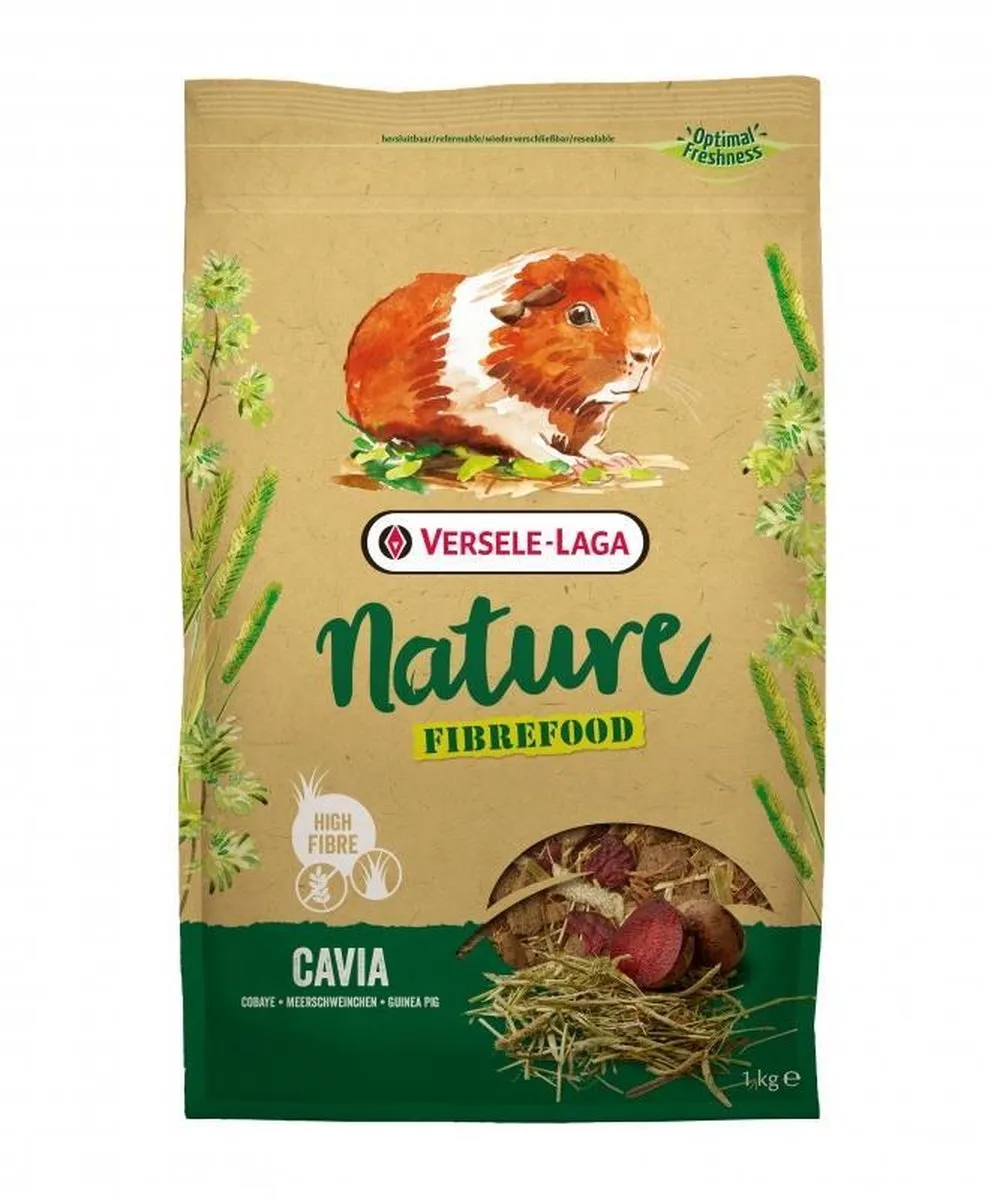 Versele-Laga Nature Cavia Fibrefood Caviavoer 1 kg