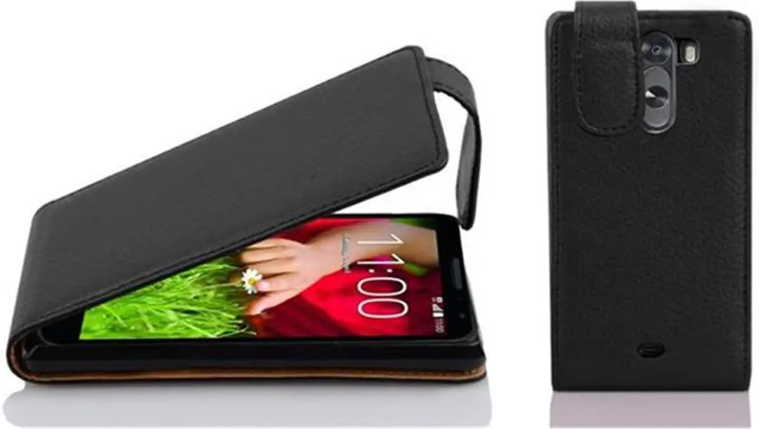 Cadorabo Hoesje geschikt voor LG G2 MINI in ZWARTE OXIDE