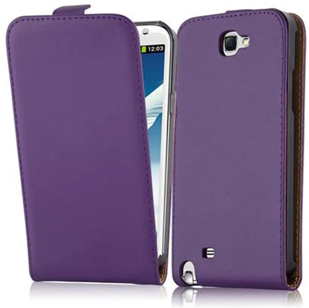 Cadorabo Hoesje geschikt voor Samsung Galaxy NOTE 2 in LILA VIOLET