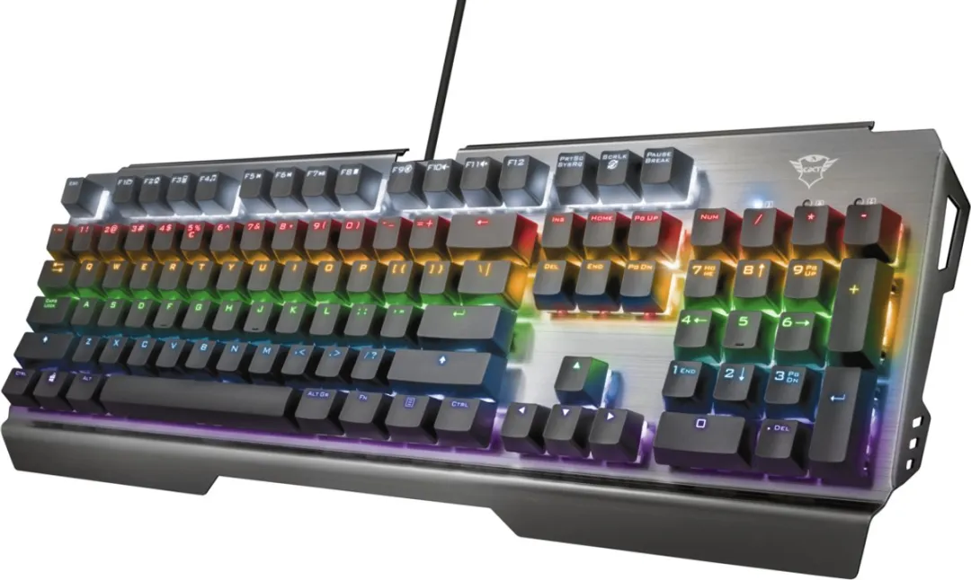 Trust GXT 877 Scarr Mechanisch Gaming Toetsenbord