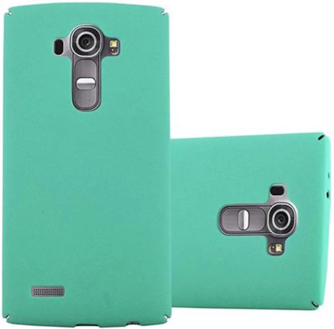 Cadorabo Hoesje geschikt voor LG G4 / G4 PLUS in FROSTY GROEN