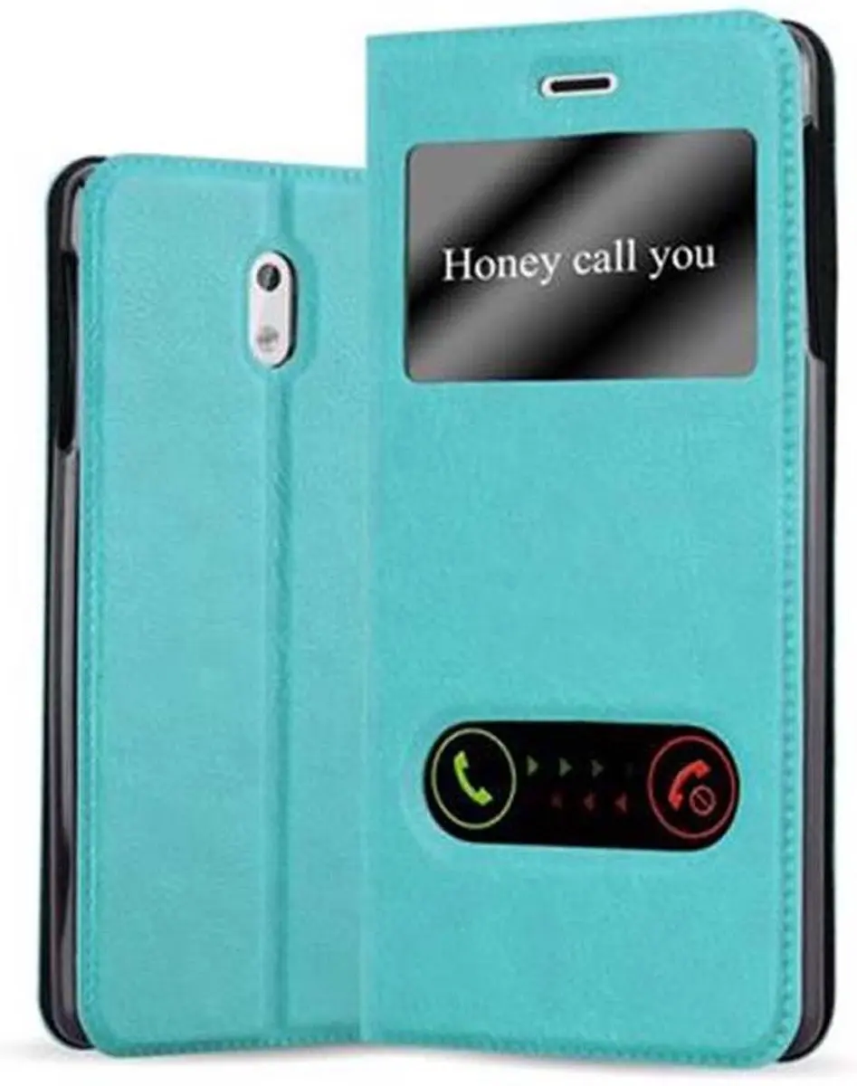 Cadorabo Hoesje geschikt voor Nokia 3 2017 in MUNT TURKOOIS