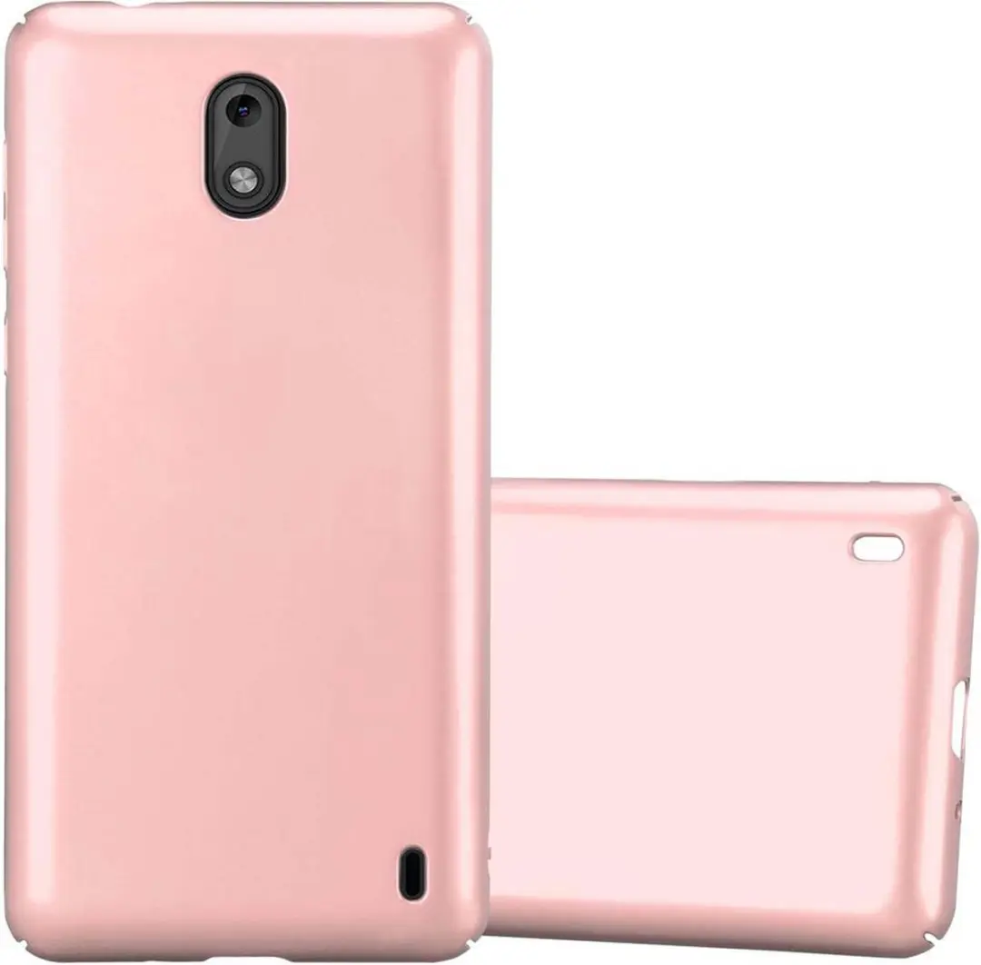 Cadorabo Hoesje geschikt voor Nokia 2 2017 in METAAL ROSE GOUD