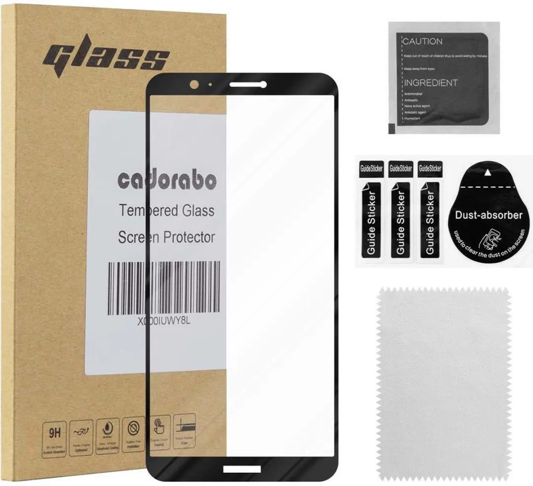 Cadorabo Screenprotector geschikt voor Huawei P SMART 2018 / Enjoy 7S Volledig s