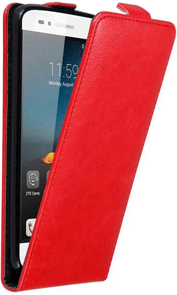 Cadorabo Hoesje geschikt voor ZTE Blade A612 in APPEL ROOD