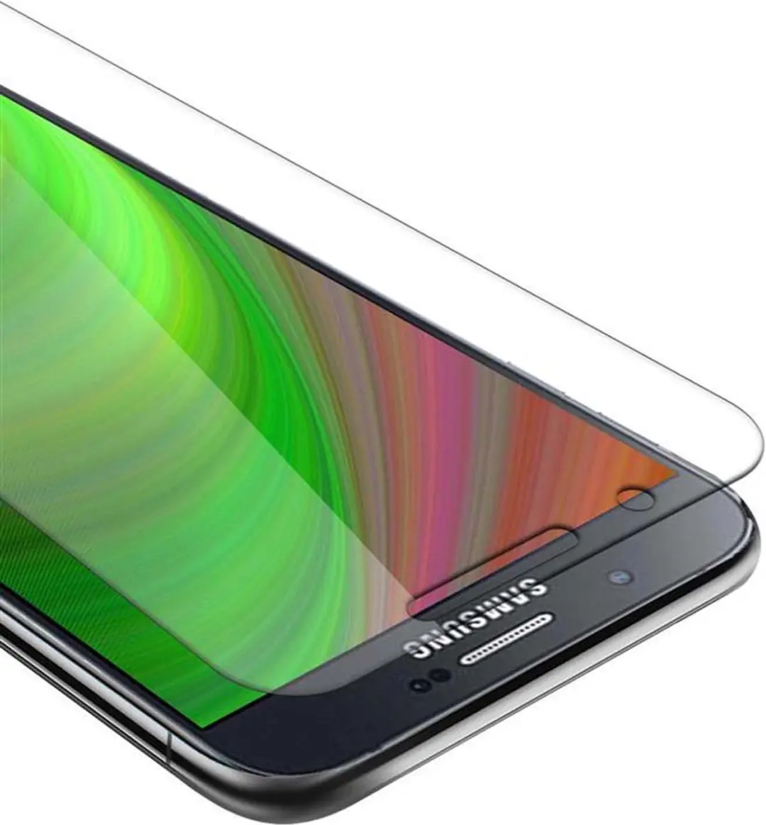 Cadorabo Pantser film geschikt voor Samsung Galaxy A8 2015 in KRISTALHELDER