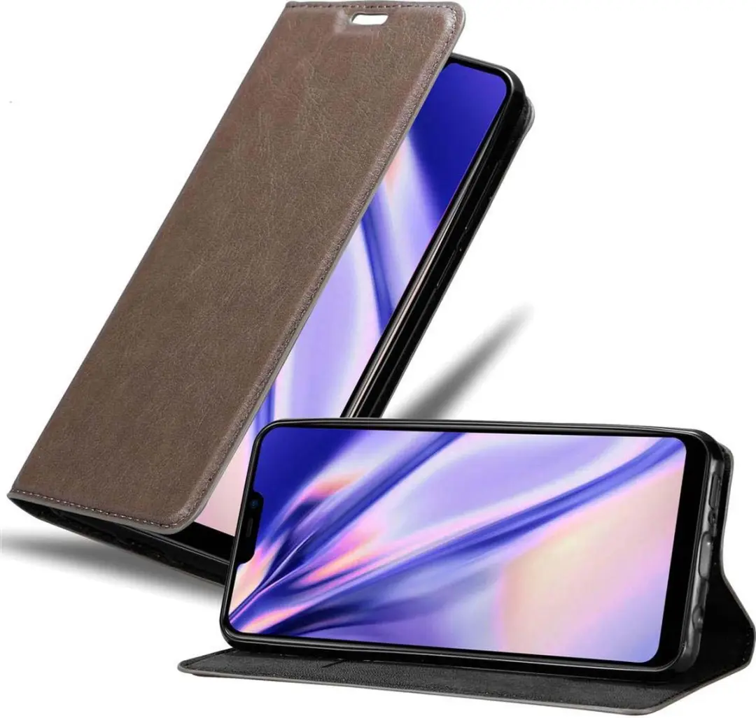 Cadorabo Hoesje geschikt voor Vivo Y81i in KOFFIE BRUIN