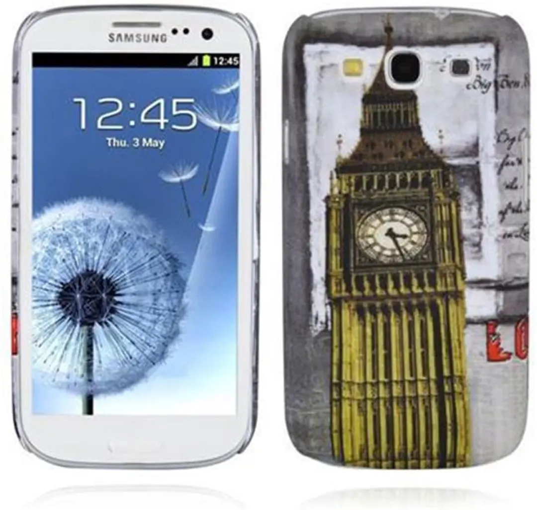 Cadorabo Hoesje geschikt voor Samsung Galaxy S3 / S3 NEO met LONDON