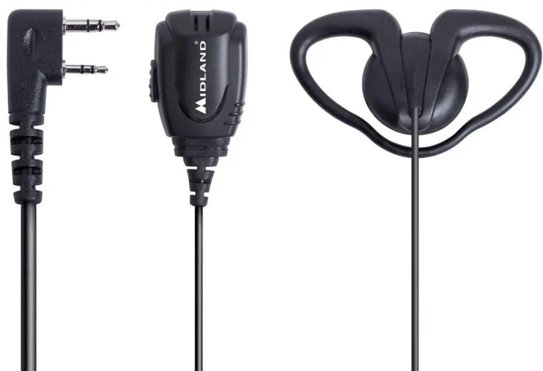 Midland BA24 D-Ring Headset voor de Kenwood TK-3401D