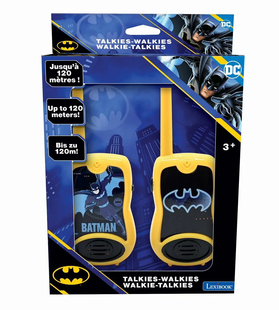 Lexibook Batman Walkietalkie TW12BAT - Geel - afbeelding 5 van 6
