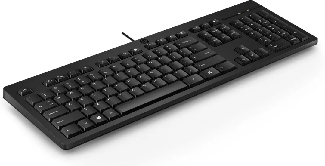 HP 125 Wired Keyboard 266C9ET#ABB - Zwart