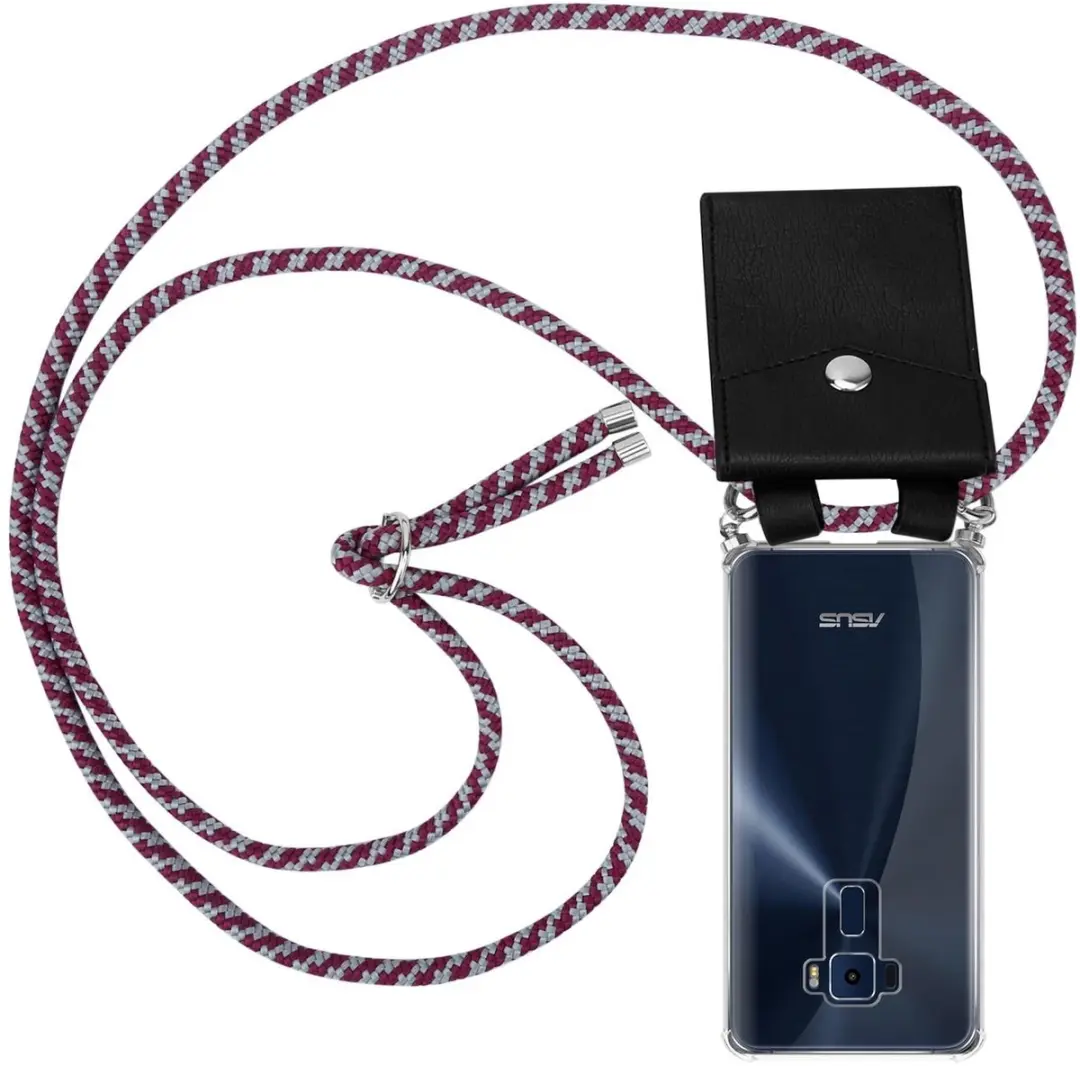 Cadorabo Hoesje geschikt voor Asus ZenFone 3 (5.2 Zoll) in ROOD WIT