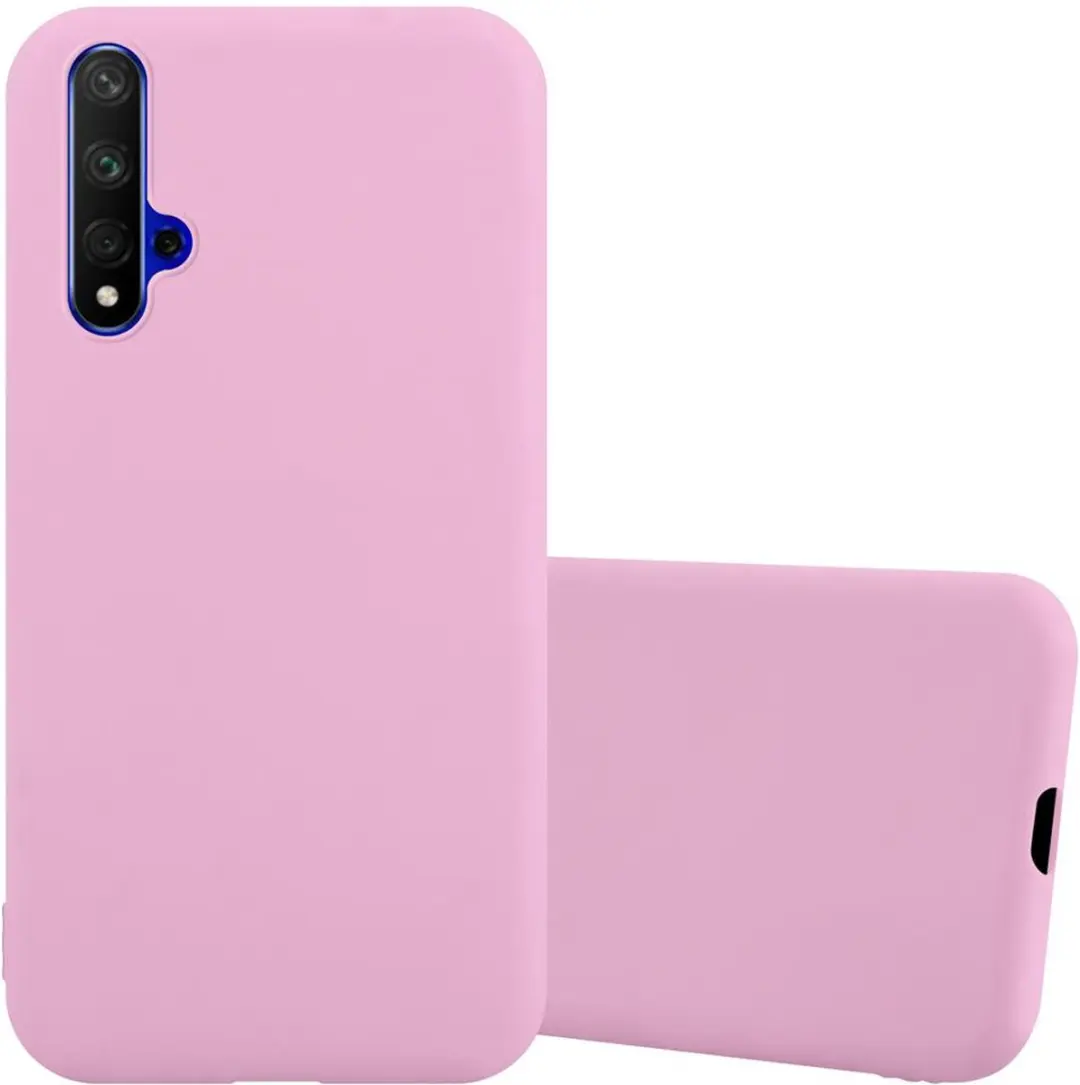 Cadorabo Hoesje geschikt voor Honor 20 / 20S / Huawei NOVA 5T in CANDY ROZE
