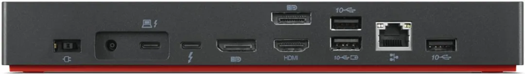 Lenovo 40B00300DK Thunderbolt 4 Dock - Zwart/Rood