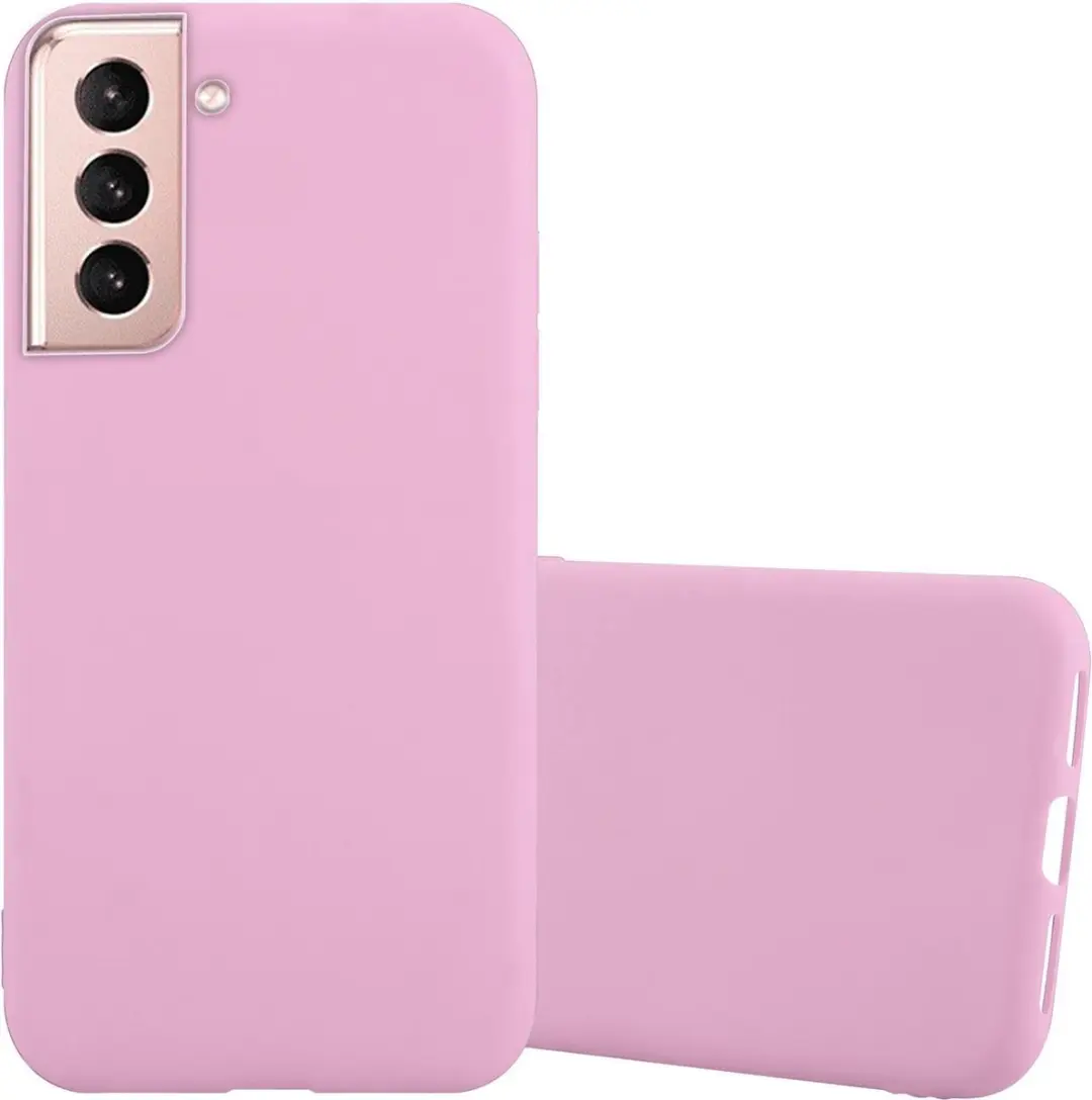 Cadorabo Hoesje geschikt voor Samsung Galaxy S21 5G in CANDY ROZE