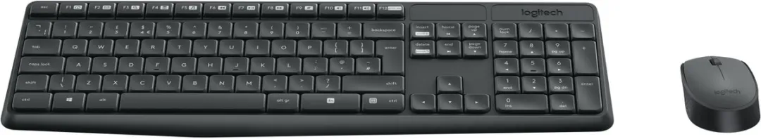 Logitech MK235 RF Draadloos Toetsenbordset