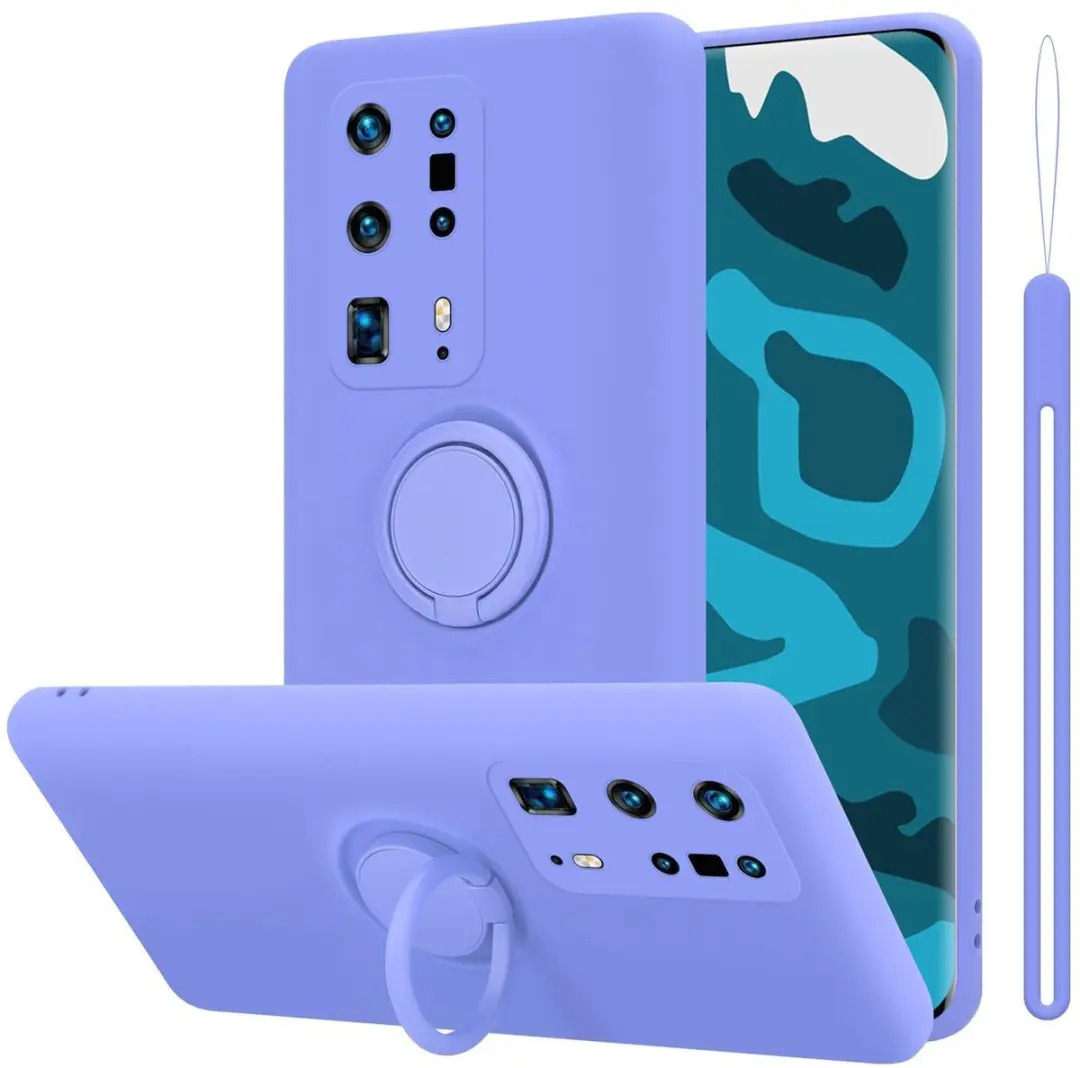 Cadorabo Hoesje geschikt voor Huawei P40 PRO / P40 PRO+ in LIQUID LICHT PAARS
