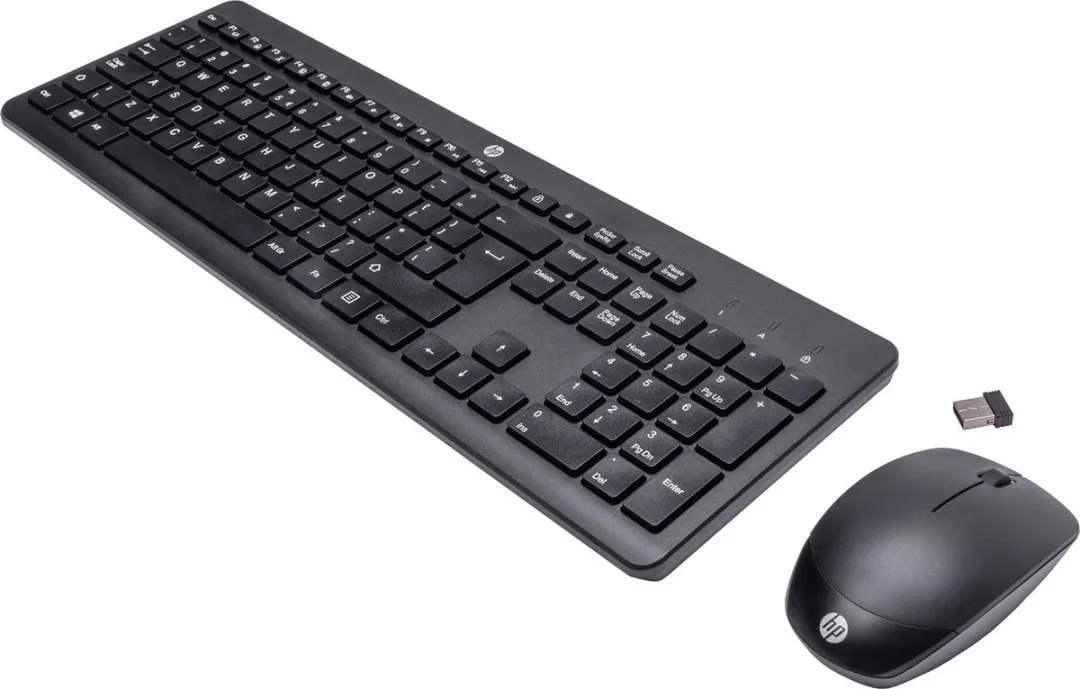 HP 230 Draadloos Toetsenbord & Muis Set - Zwart