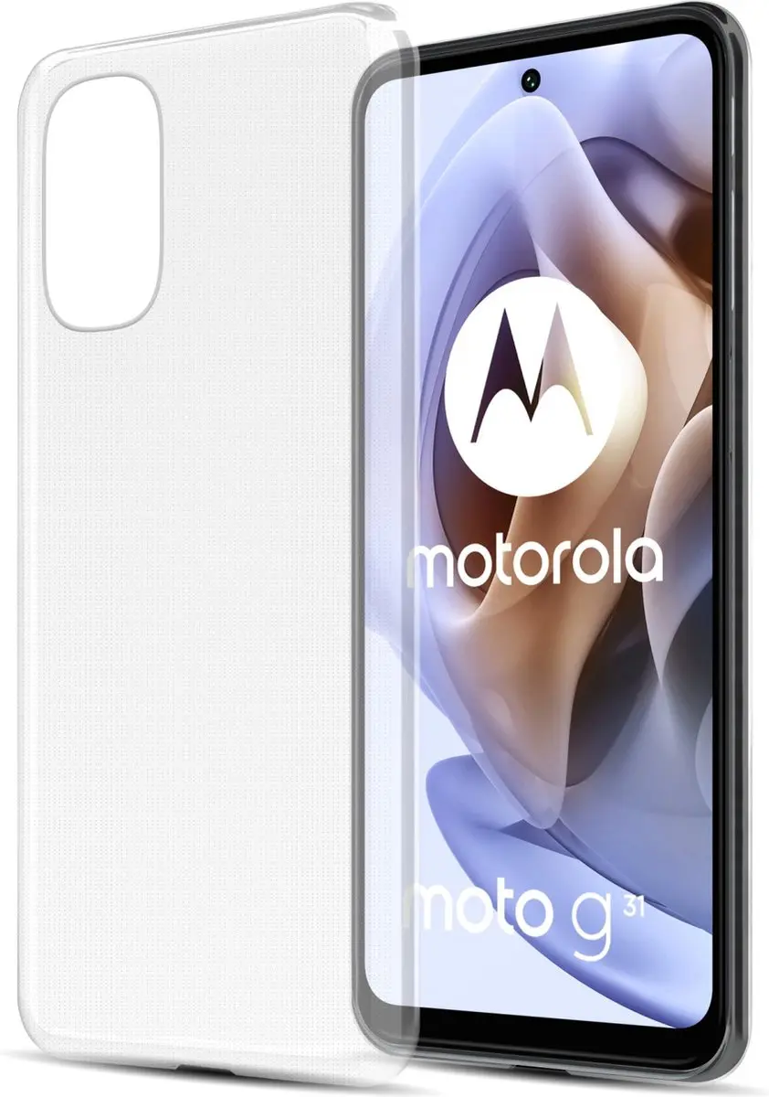 Cadorabo Hoesje geschikt voor Motorola MOTO G31 / G41 in VOLLEDIG TRANSPARANT