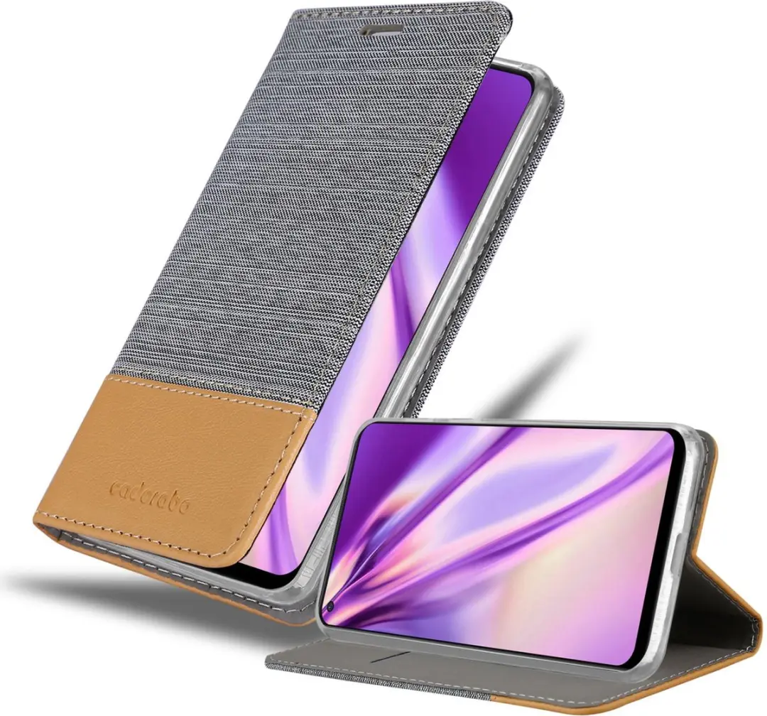 Cadorabo Hoesje geschikt voor Oppo A94 5G in LICHTGRIJS BRUIN