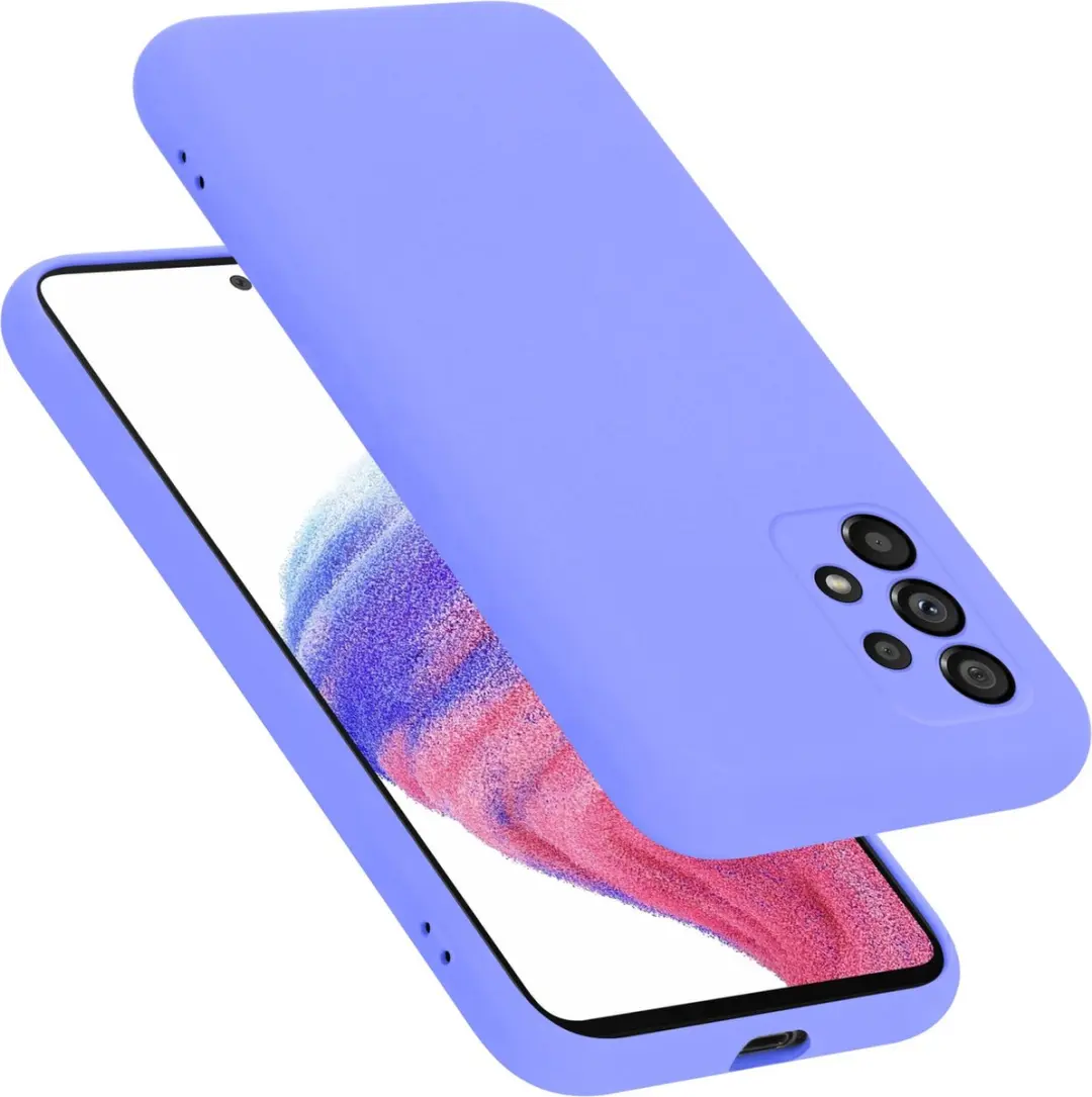 Cadorabo Hoesje geschikt voor Samsung Galaxy A53 5G in LIQUID LICHT PAARS