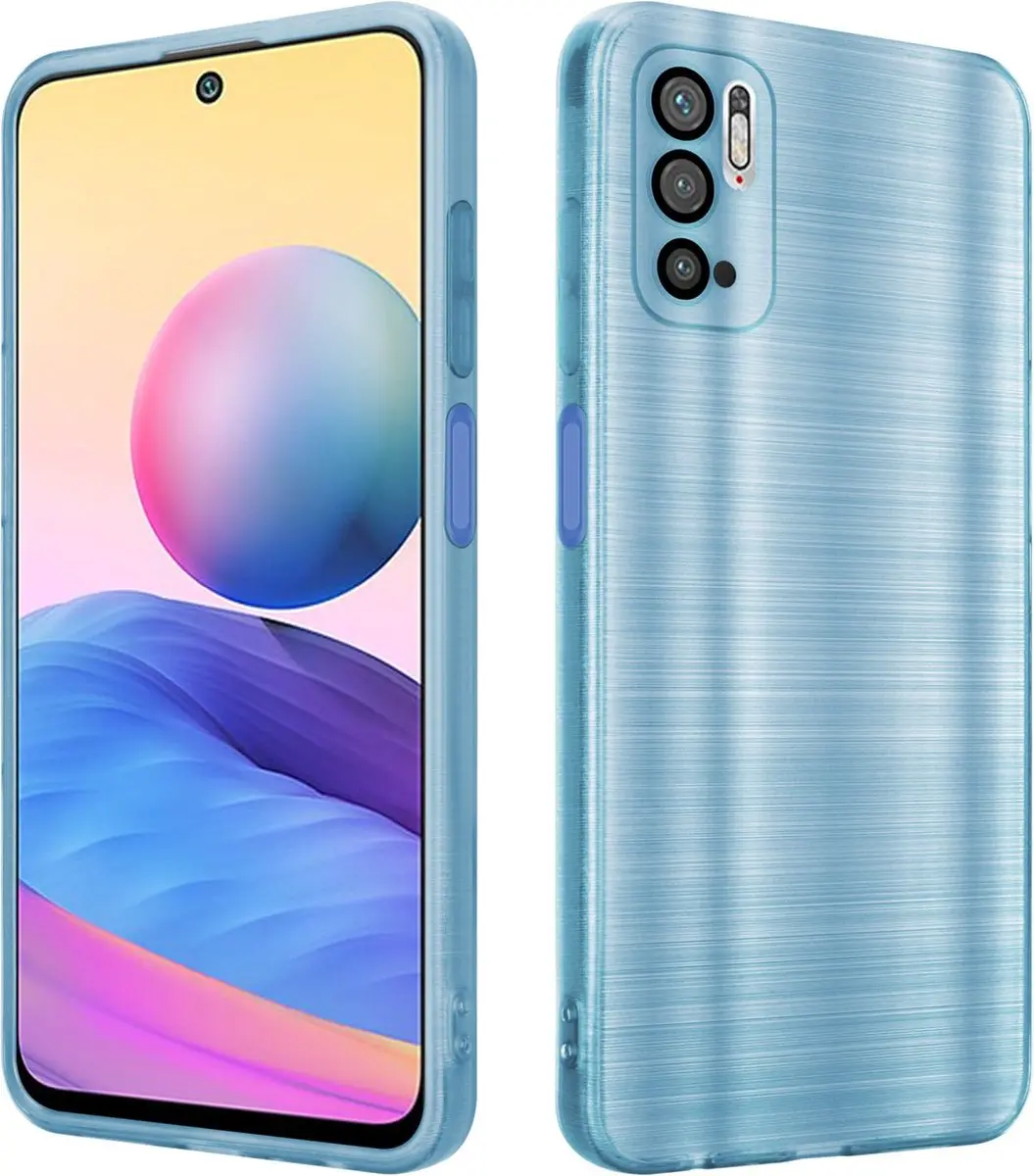 Cadorabo Hoesje geschikt voor Xiaomi RedMi NOTE 10 5G / POCO M3 PRO 5G in Brushe