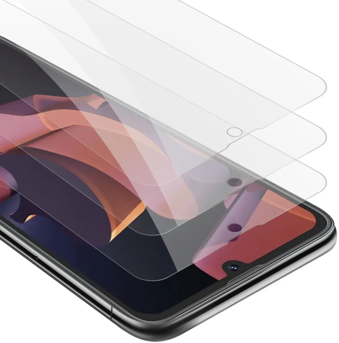 Cadorabo 3x Screenprotector geschikt voor Blackview A50 4G