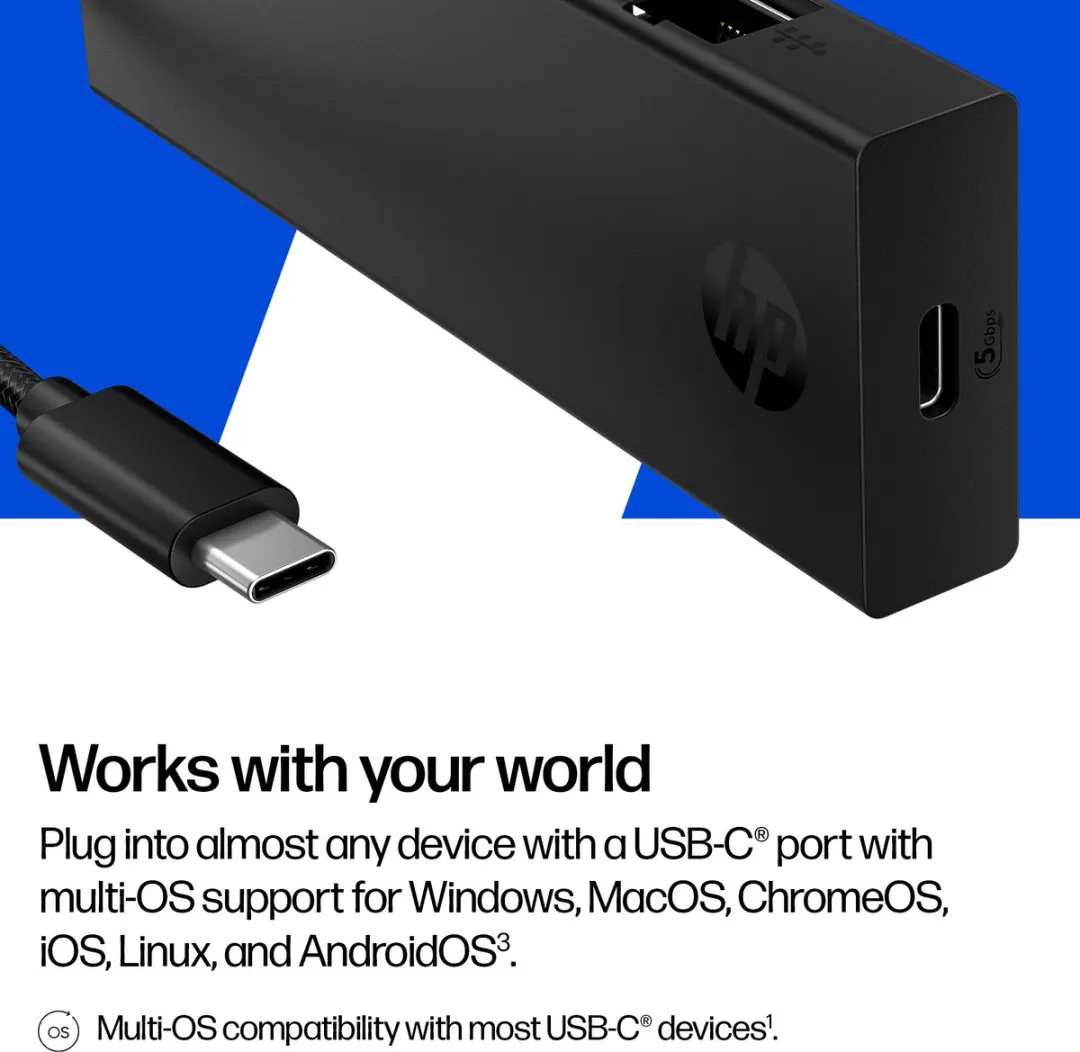 HP B8SU8UT USB-C-hub