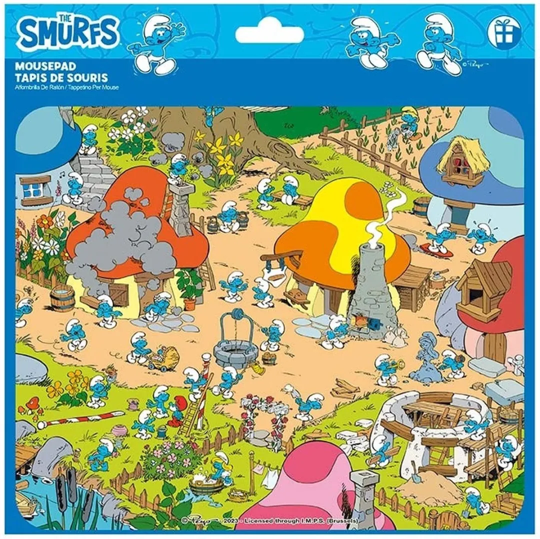 De Smurfen Muismat Het Smurfendorp