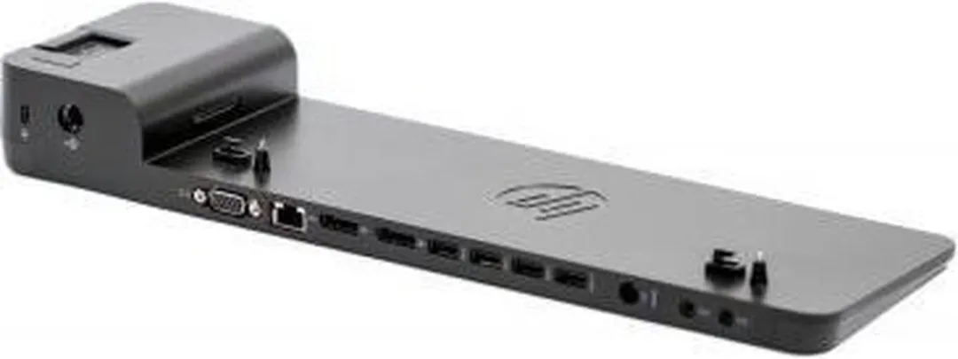 HP 2013 Ultra Slim Docking Station D9Y19AV#ABB - Zwart