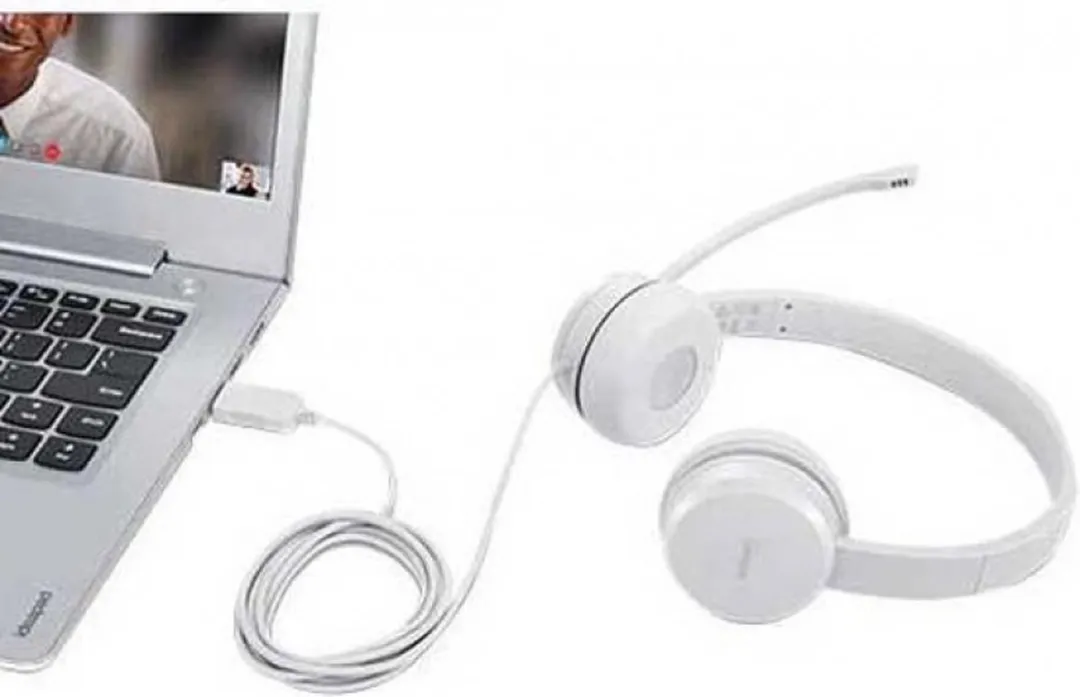 Lenovo GXD1E71385 Headset - Zwart - afbeelding 3 van 5