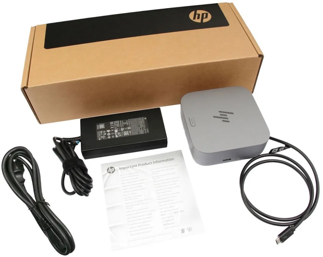 HP Thunderbolt 4 Dockingstation G6 P34015-001 - 100W - Grijs
