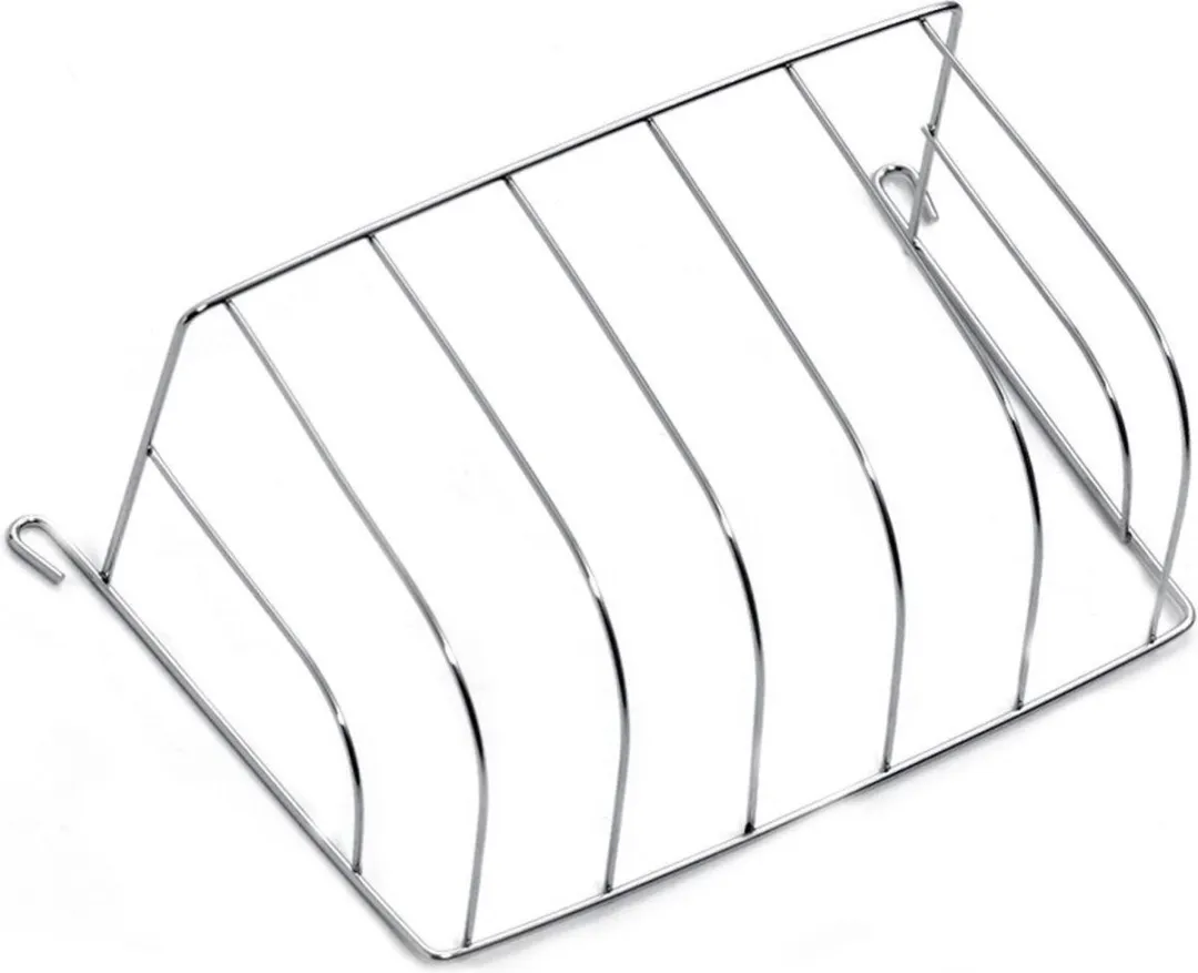 Flamingo Saladerek Metaal - 26x13x20cm - Zilver
