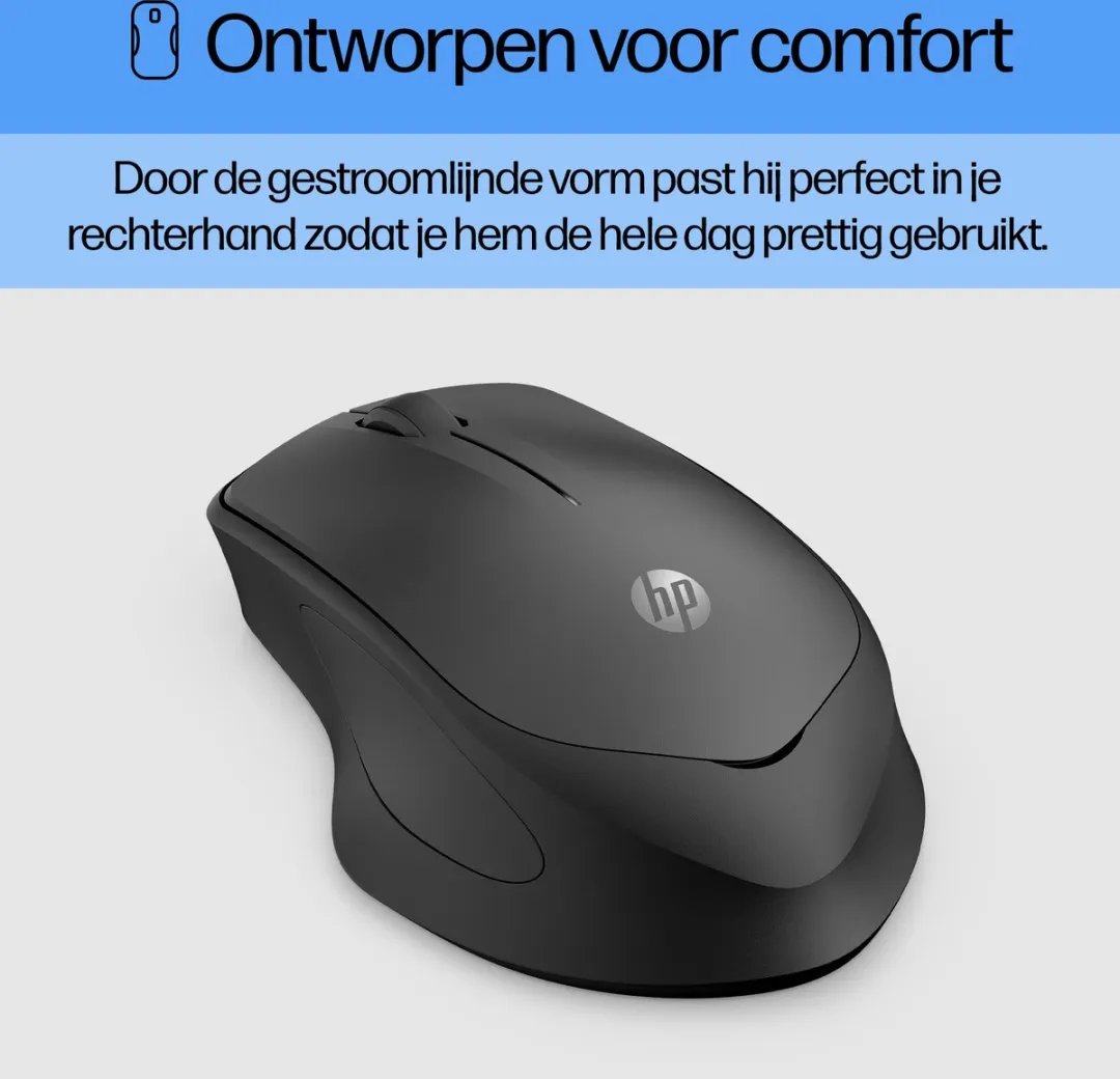 HP 280M Draadloze Muis - Zwart