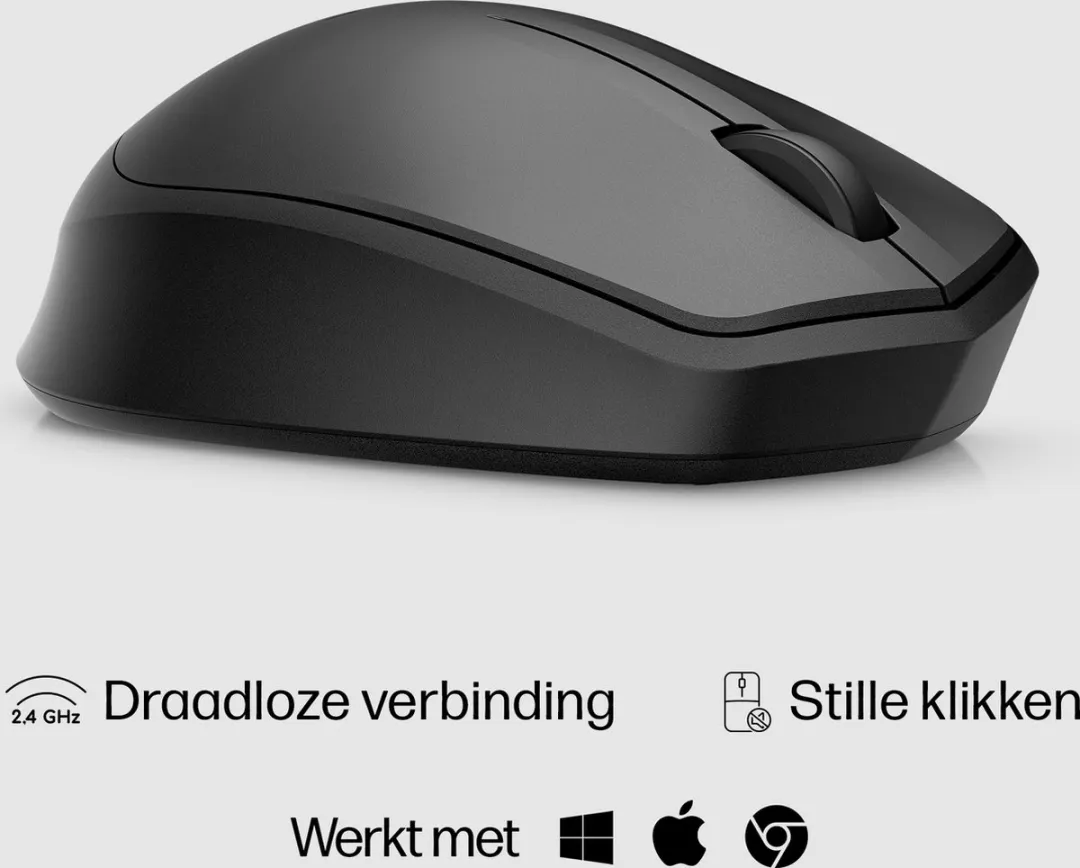 HP 280M Draadloze Muis - Zwart - afbeelding 6 van 6