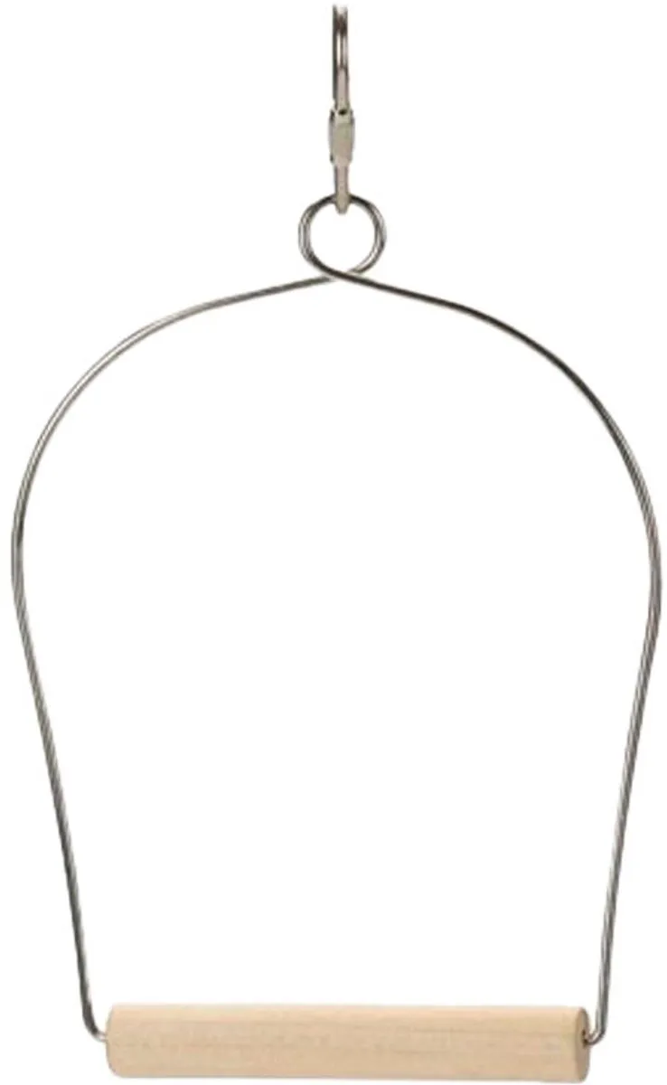 Beeztees Schommel Papegaai - 16x24cm - Grijs