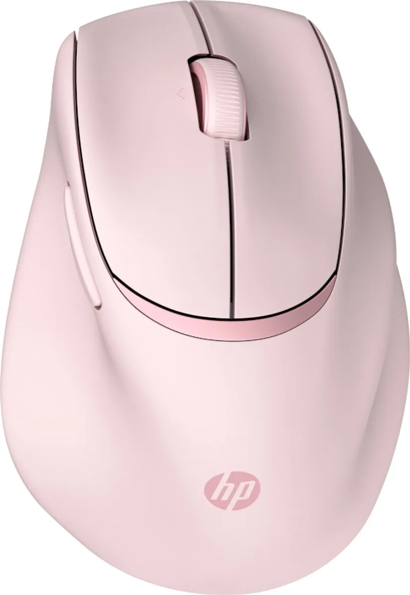 HP Tilt Ergonomische Muis 720M BH7N4AA#ABB - Draadloos Roze