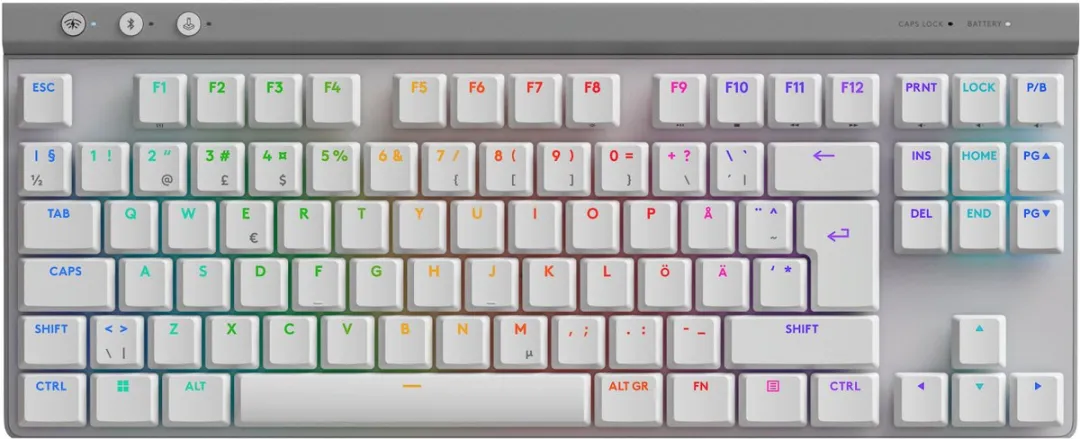 Logitech G515 Lightspeed TKL Gamingtoetsenbord - Grijs