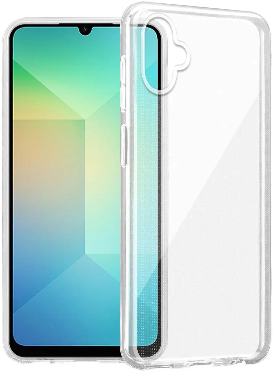 Cadorabo Hoesje geschikt voor Samsung Galaxy A06 in VOLLEDIG TRANSPARANT Niet-ve