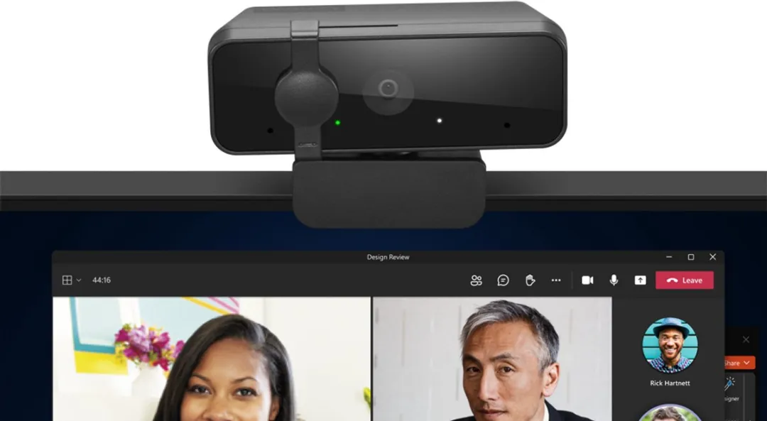 Lenovo GXC1S15024 Webcam Full HD - Zwart