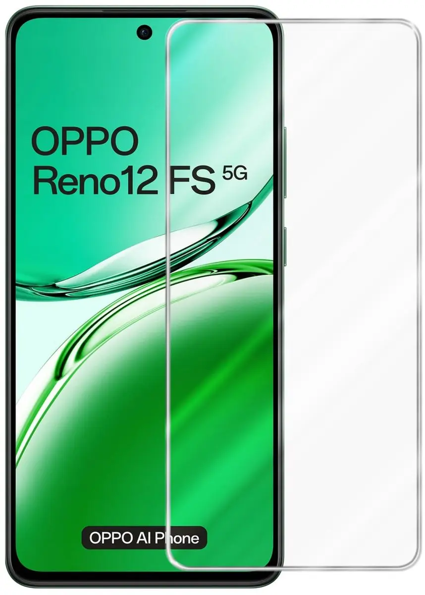 Cadorabo Screenprotector geschikt voor Oppo Reno 12 FS