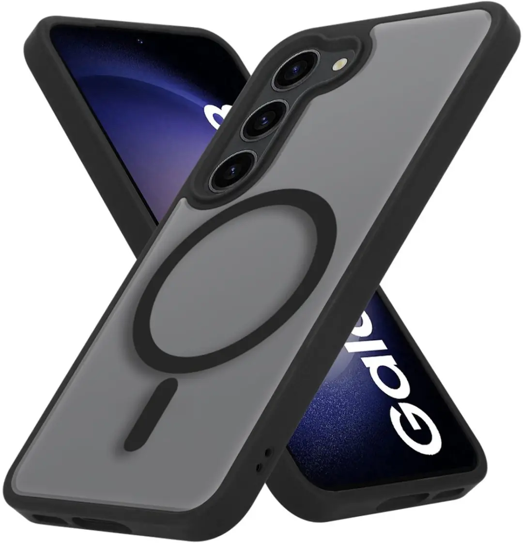 Cadorabo Hoesje geschikt voor Samsung Galaxy S26 Plus in Zwart Case geschikt voo