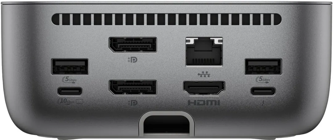HP Thunderbolt 4 Ultra 280W Dockingstation AW5M5UT#ABB - Grijs - afbeelding 6 van 6